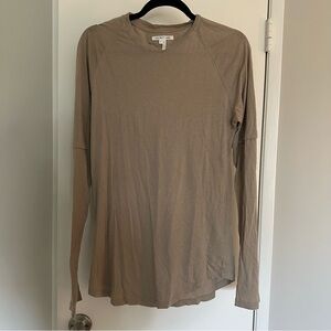 HELMUT LANG - Tan - Men’s Longsleeve Tee - Size S